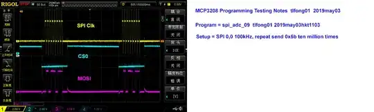 mcp3208 repeat send