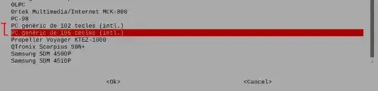 keyboard layout setting