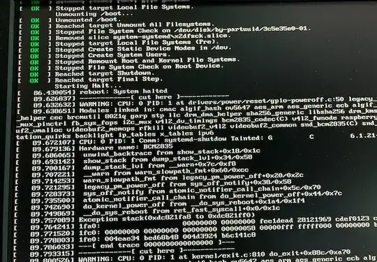 Monitor of kernel panic