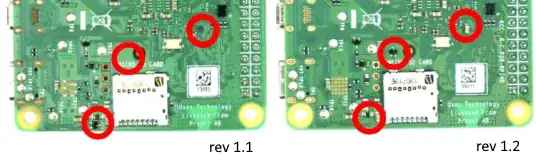 RPi4 rev 1.1 versus 1.2