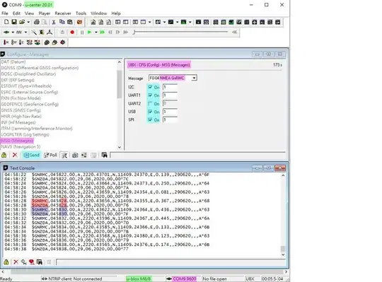 u-centre rmc zda msg