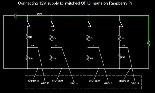Updated Pi Circuit Connections