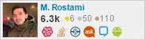 profile for M. Rostami on Stack Exchange, a network of free, community-driven Q&A sites