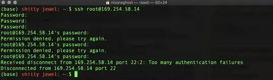 ssh results