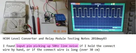 HC04 Level converter floating input problem