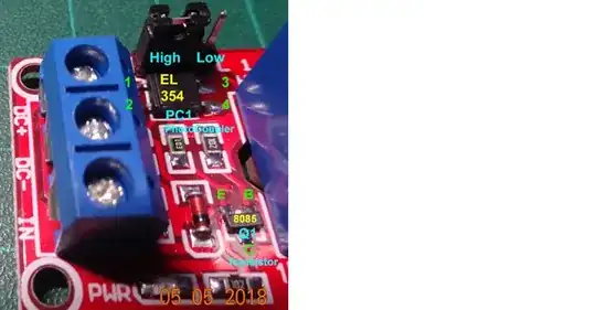 Photocoupler input type relay module photo