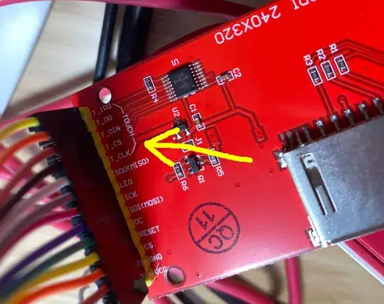 SPI TFT 2.4" display with resistive touch screen