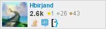 profile for Hbirjand on Stack Exchange, a network of free, community-driven Q&A sites