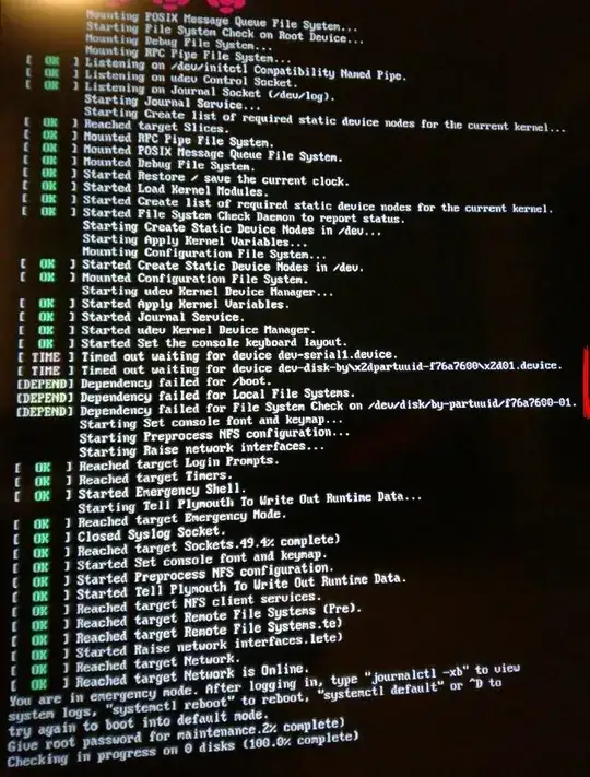 Boot Error Messages