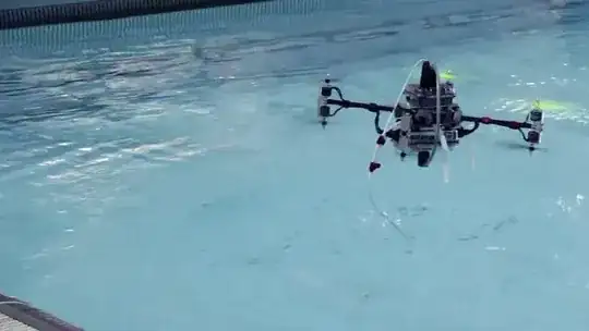 underwater quadrotor