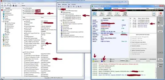 USB 2.0 to SATA adapter with SSD