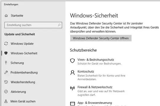 Windows-Sicherheit