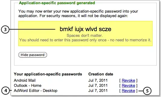 Application-specific passwords