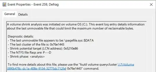 This image is cropped. Click to see the full, original image. Event log ID 259 generated by Windows Disk Management app