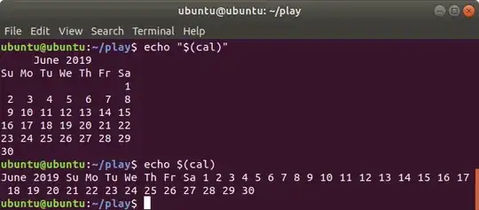 Screenshot of output Screenshot of output