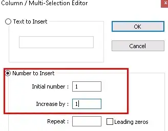 column editor