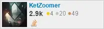 profile for KetZoomer on Stack Exchange, a network of free, community-driven Q&A sites profile for KetZoomer on Stack Exchange, a network of free, community-driven Q&A sites
