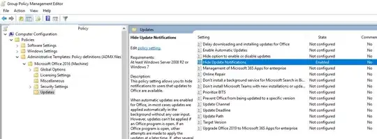 Hide Update Notifications