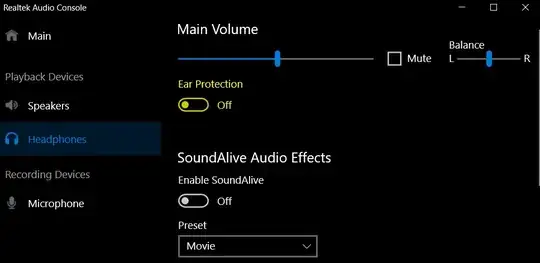 disable volume warning