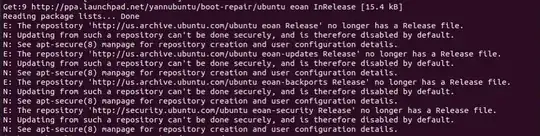 Here is the error that I got when I tried to sudo add