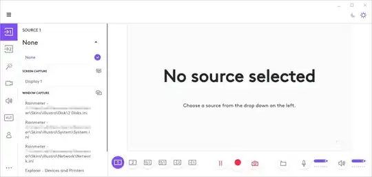 Logitech capture no cam