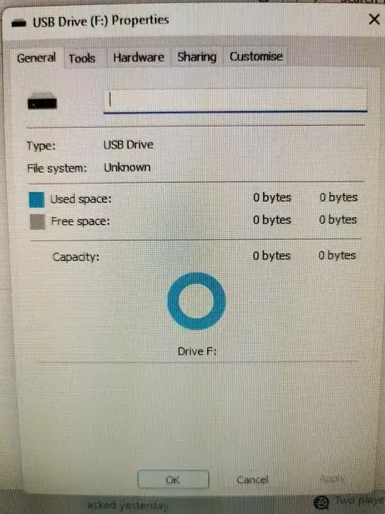 As shown by windows explorer