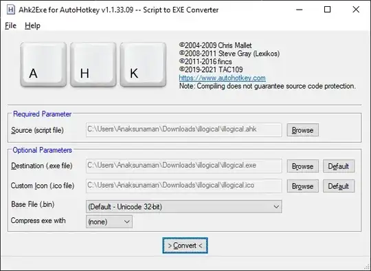Ahk2Exe - Interface - Screenshot