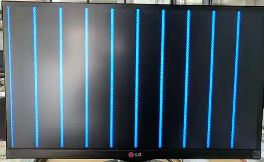 vertical blue lines
