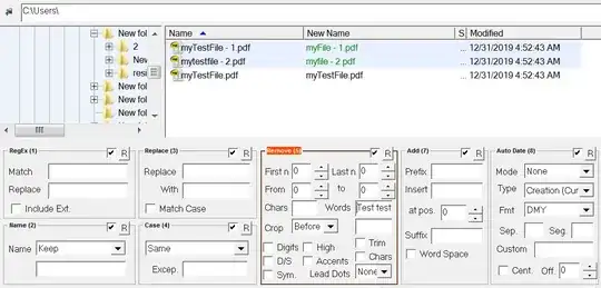 Bulk Rename Utility - Screenshot 1