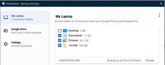Google Backup and Sync