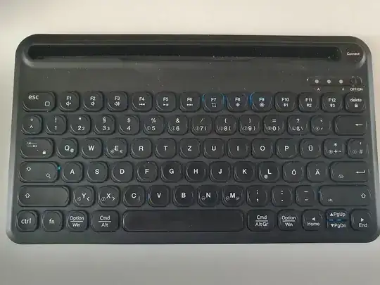 Picture of my keyboard