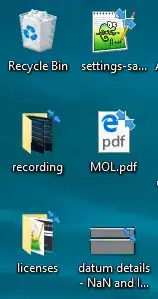 an image showing the extra symbol on all the icons