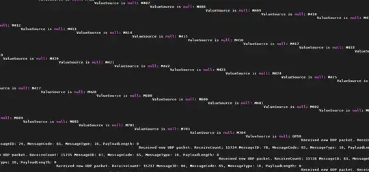 No carriage return with new line