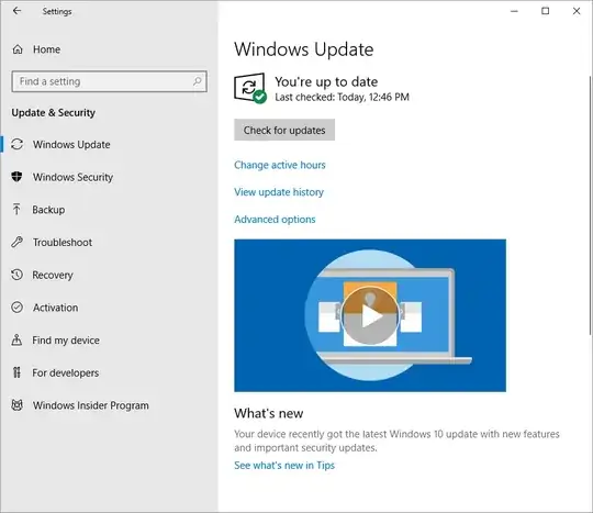 windows 10 update is fine now.