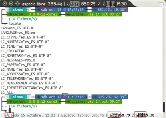 capture of screen session