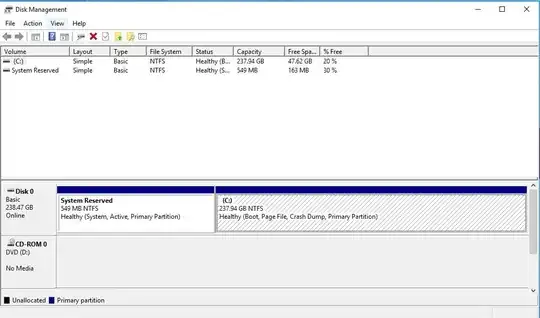 USB doesn't showup in Disk Management