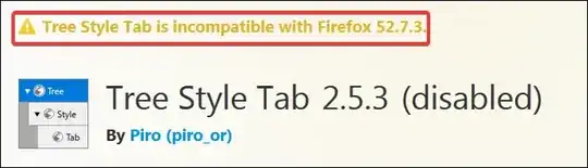 Tree Tab Style error