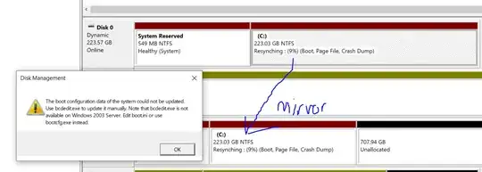 Disk Management screenshot