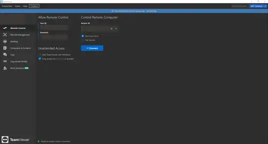 TeamViewer Interface