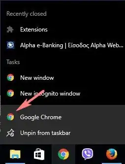 Chrome browser