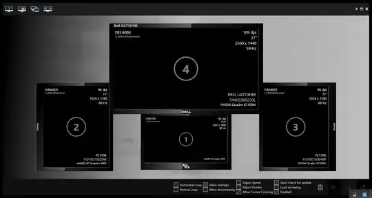 LBM in 4 monitor action
