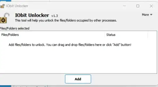 IOBit unlocker
