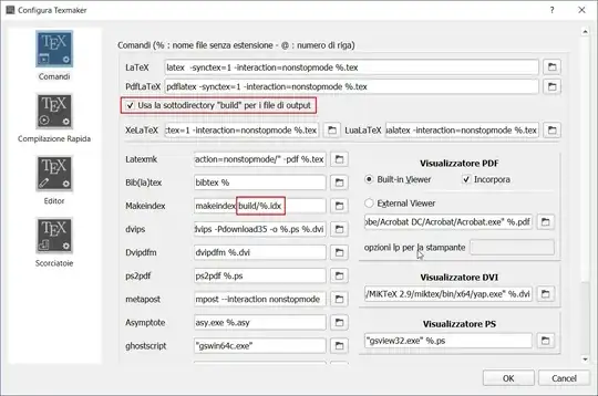 Texmaker configuration