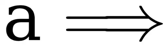 longrightarrow with pdflatex