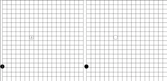 two boards with stones