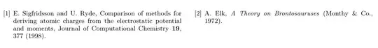 E. Sigfridsson and U. Ryde, Comparison of methods for deriving atomic charges from the electrostatic potential and moments, Journal of Computational Chemistry 19, 377 (1998).