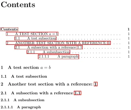 Output from above code snippet