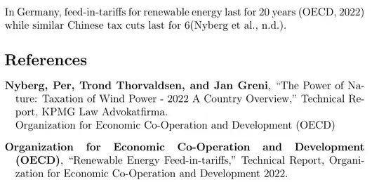 messed up references