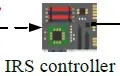 micro controller (a simple circuit-like icon )