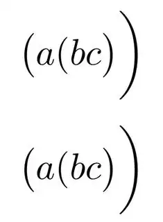 display custom delimiters